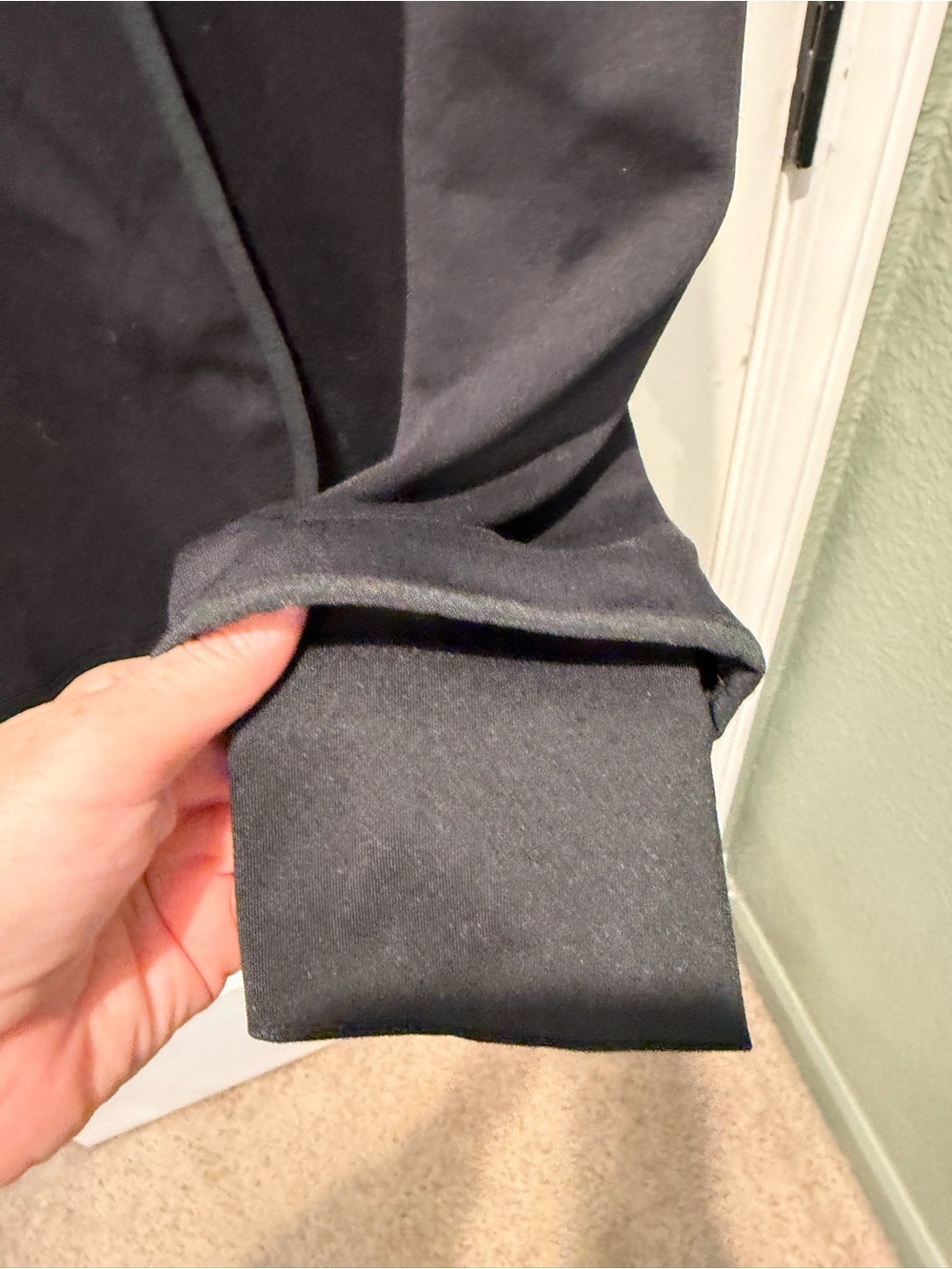 Nike Black Mock Neck Maternity Athletic Jacket - Picture 5 of 5
